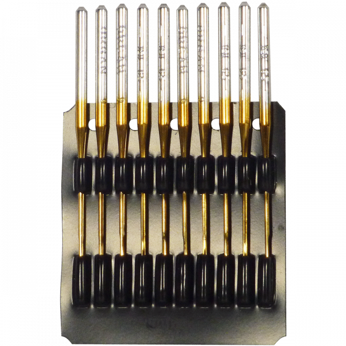 65/9 BPPD – Organ Needle Titanium Bald – Round Head - View 2